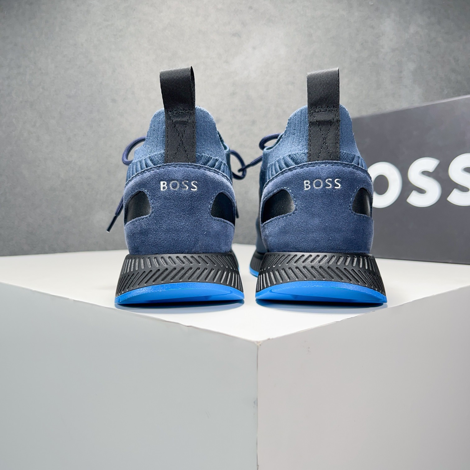 Zapatillas deportivas BOSS Sport Style Sockliner Parte superior de punto tridimensional con suela li