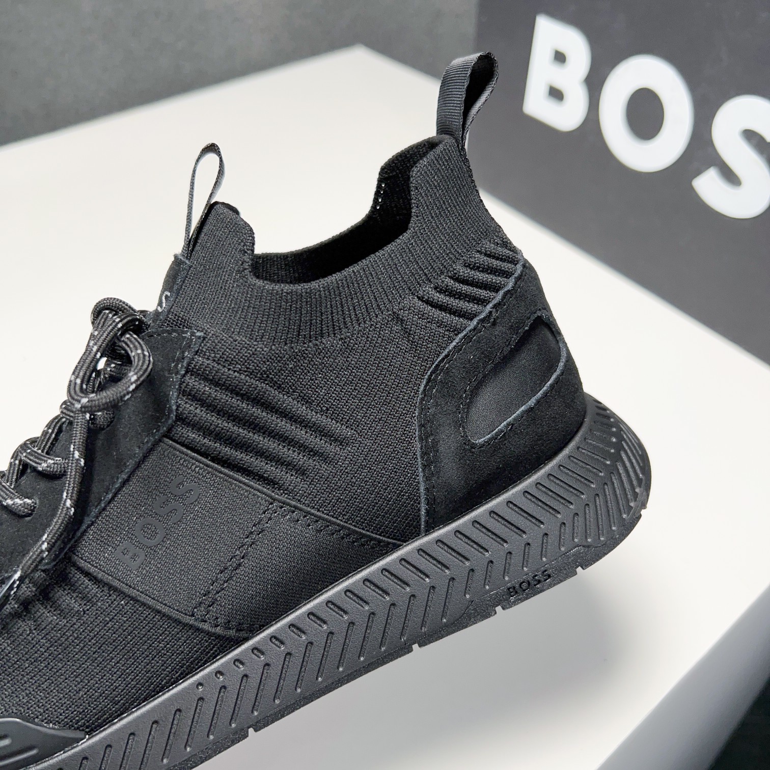 Zapatillas deportivas BOSS Sport Style Sockliner Parte superior de punto tridimensional con suela li