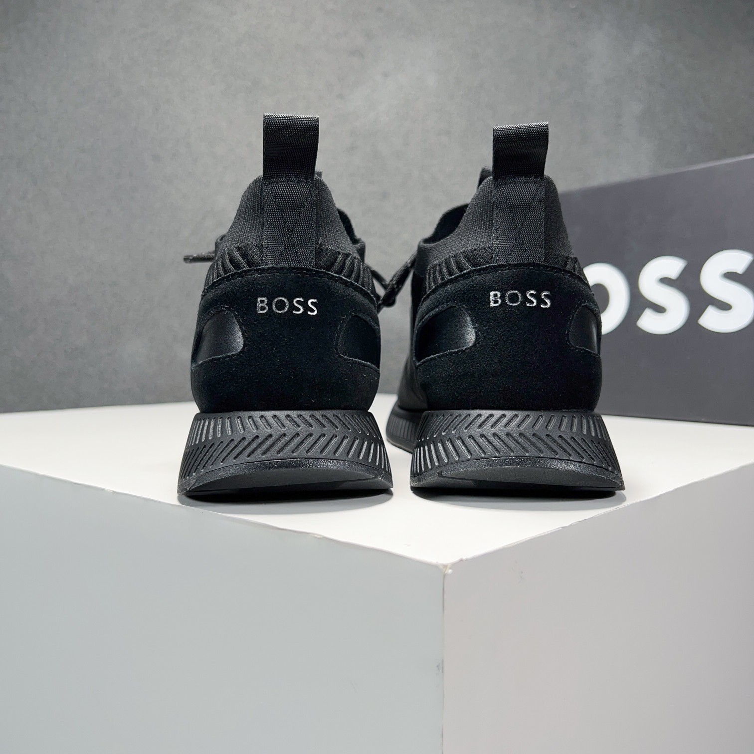 Zapatillas deportivas BOSS Sport Style Sockliner Parte superior de punto tridimensional con suela li
