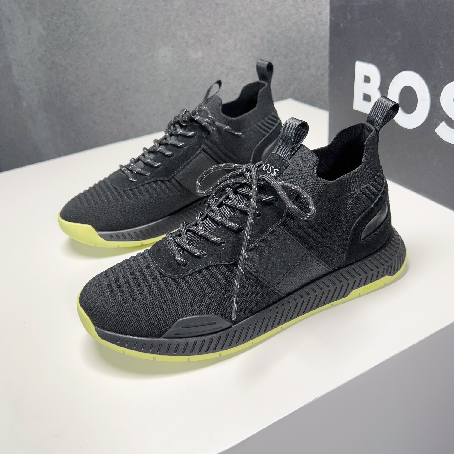 Zapatillas deportivas BOSS Sport Style Sockliner Parte superior de punto tridimensional con suela li