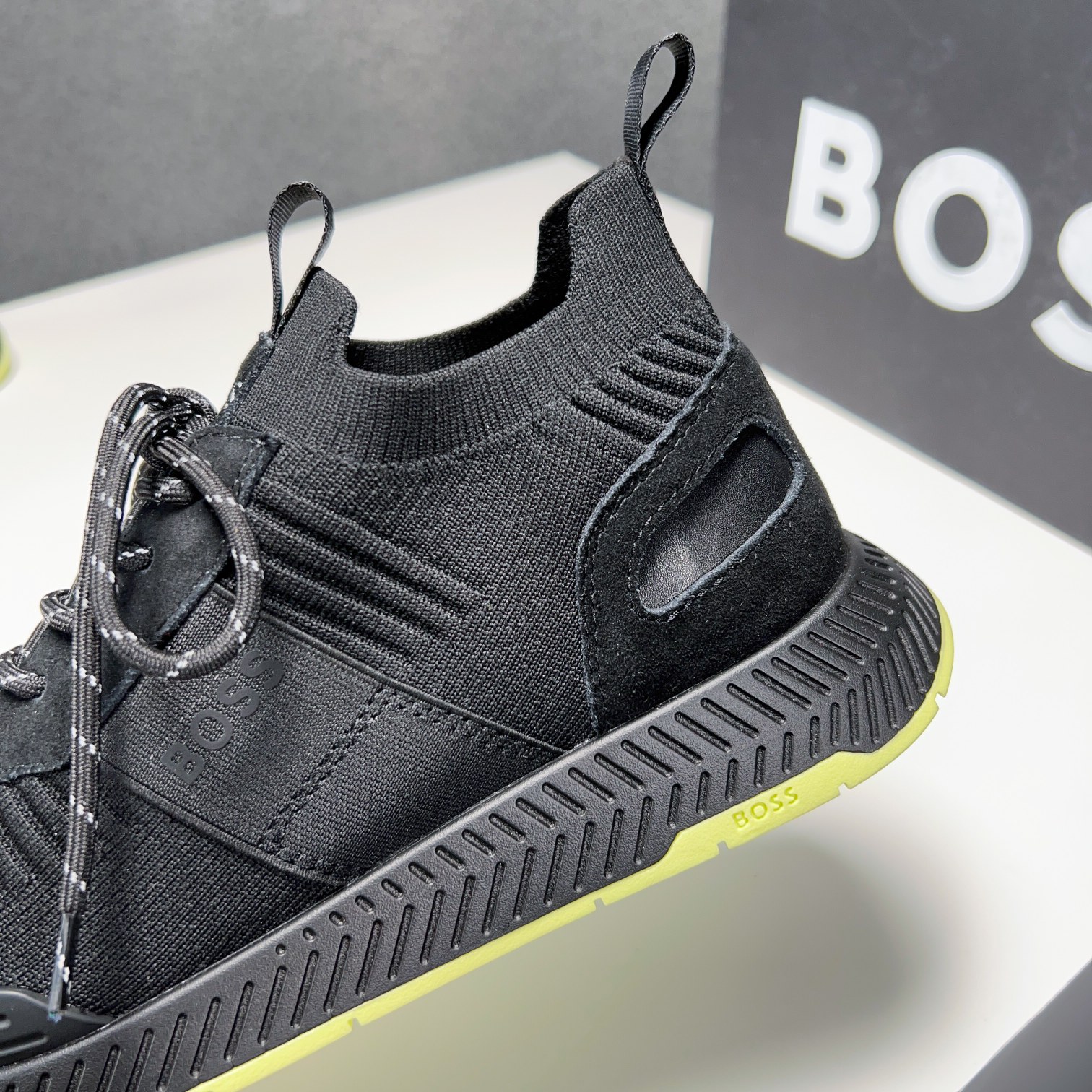 Zapatillas deportivas BOSS Sport Style Sockliner Parte superior de punto tridimensional con suela li