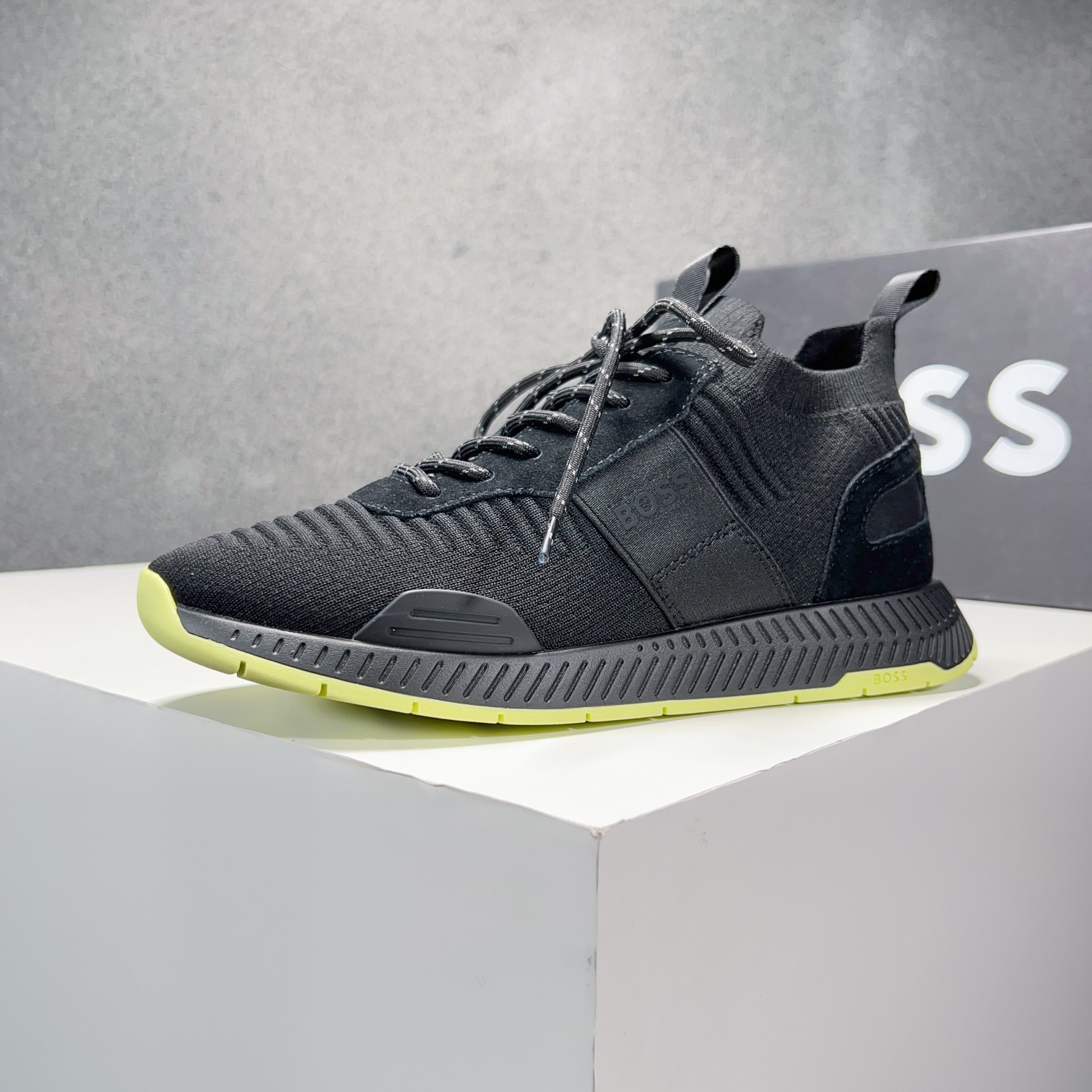 Zapatillas deportivas BOSS Sport Style Sockliner Parte superior de punto tridimensional con suela li
