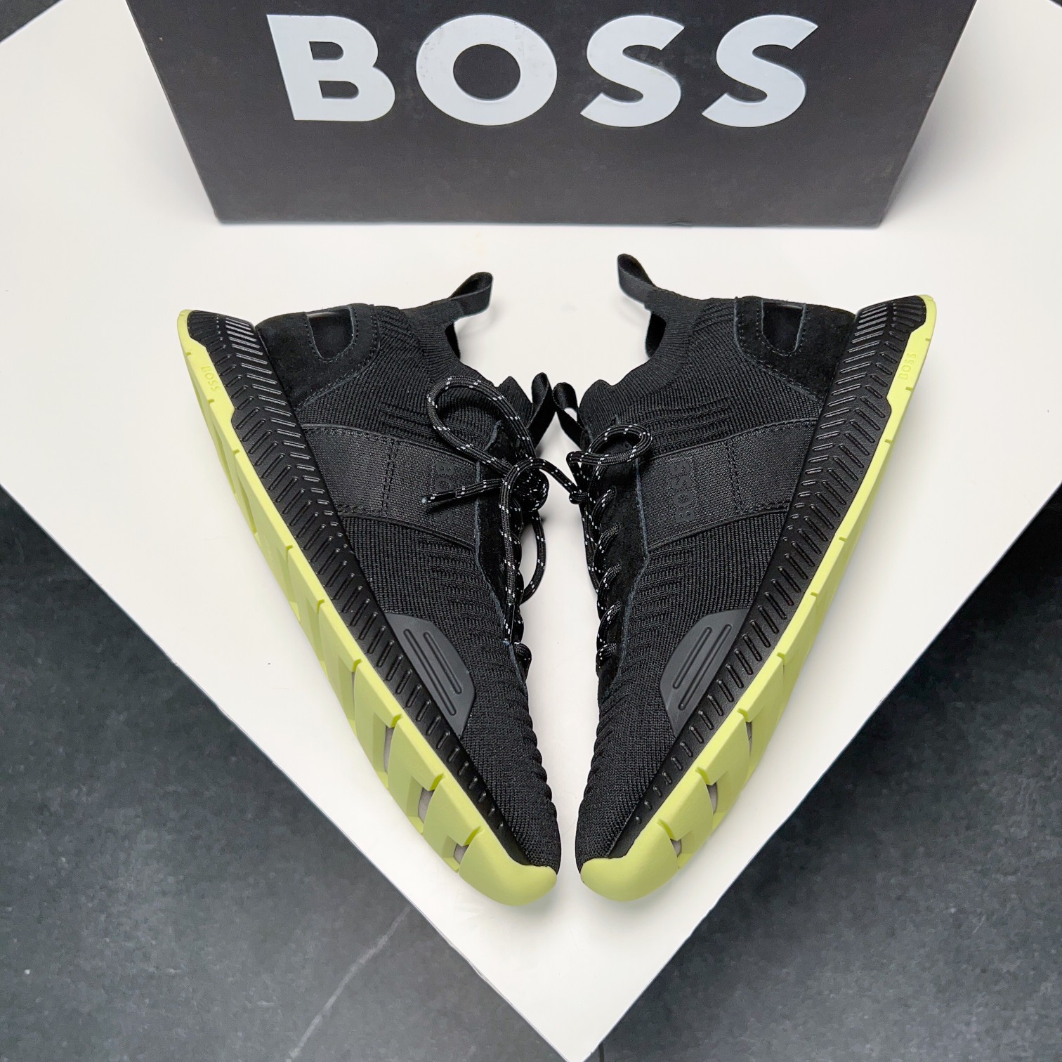 Zapatillas deportivas BOSS Sport Style Sockliner Parte superior de punto tridimensional con suela li