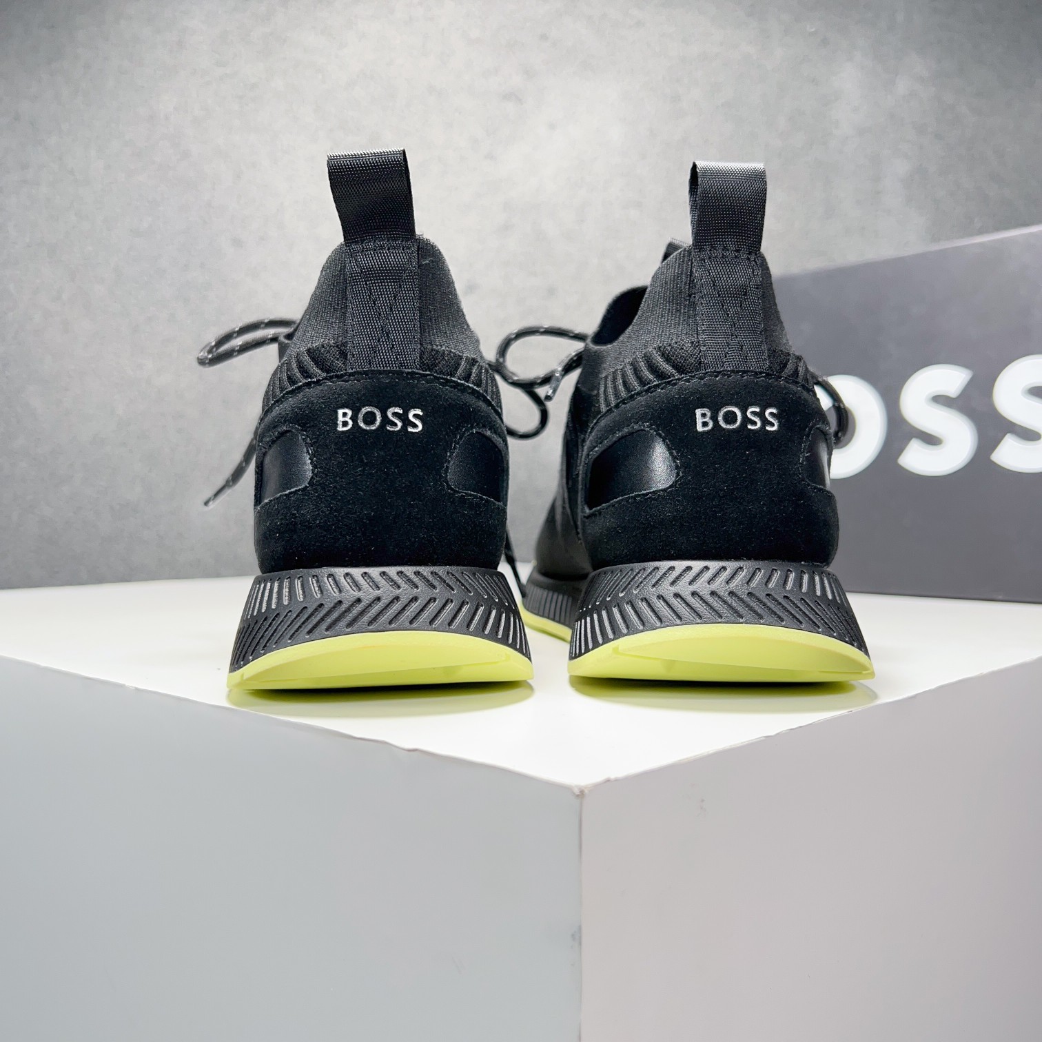 Zapatillas deportivas BOSS Sport Style Sockliner Parte superior de punto tridimensional con suela li