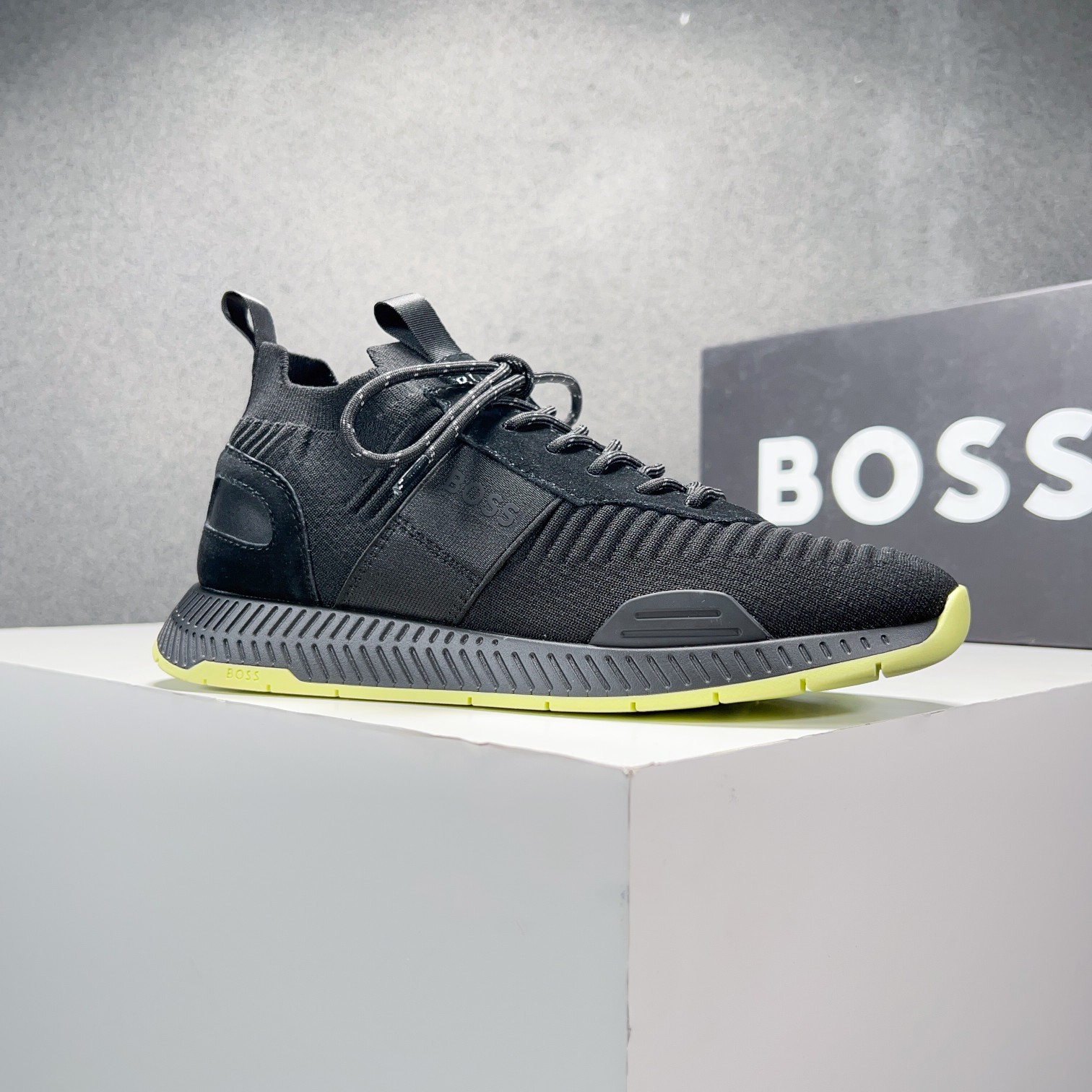 Zapatillas deportivas BOSS Sport Style Sockliner Parte superior de punto tridimensional con suela li