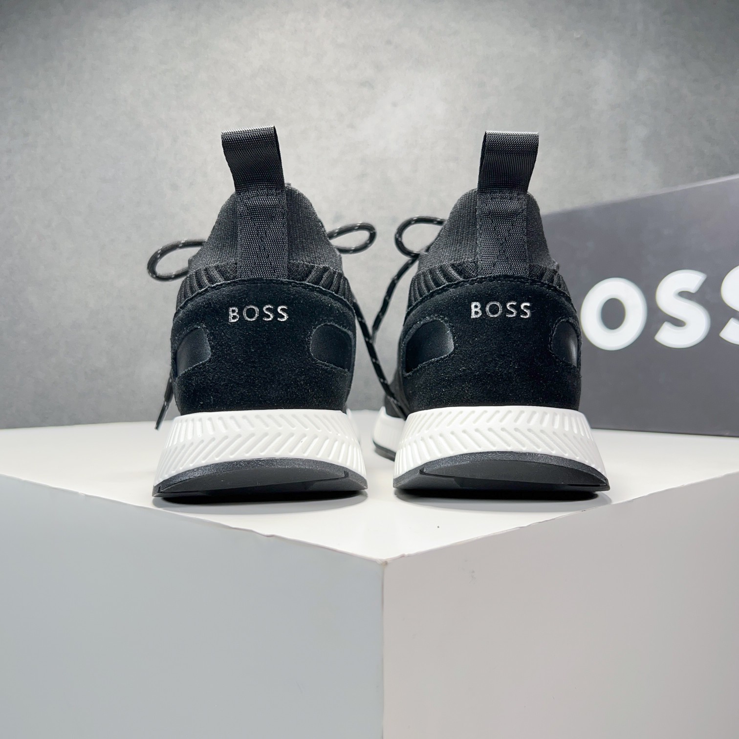 Zapatillas deportivas BOSS Sport Style Sockliner Parte superior de punto tridimensional con suela li