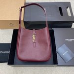 Yves Saint Laurent Crossbody & Shoulder Bags 1:1 Replica Wholesale
 Maroon Red Rose Fall/Winter Collection Underarm