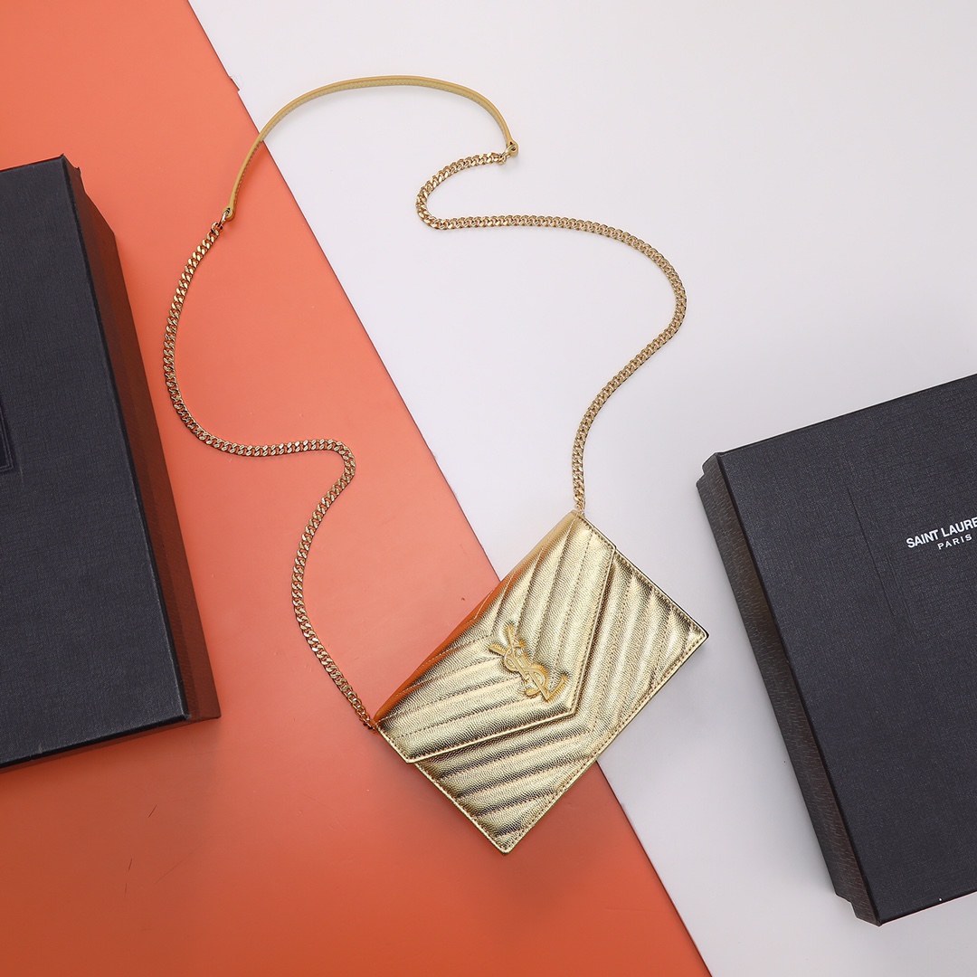 Yves Saint Laurent Crossbody & Shoulder Bags Shop the Best High Quality
 Cowhide Envelope