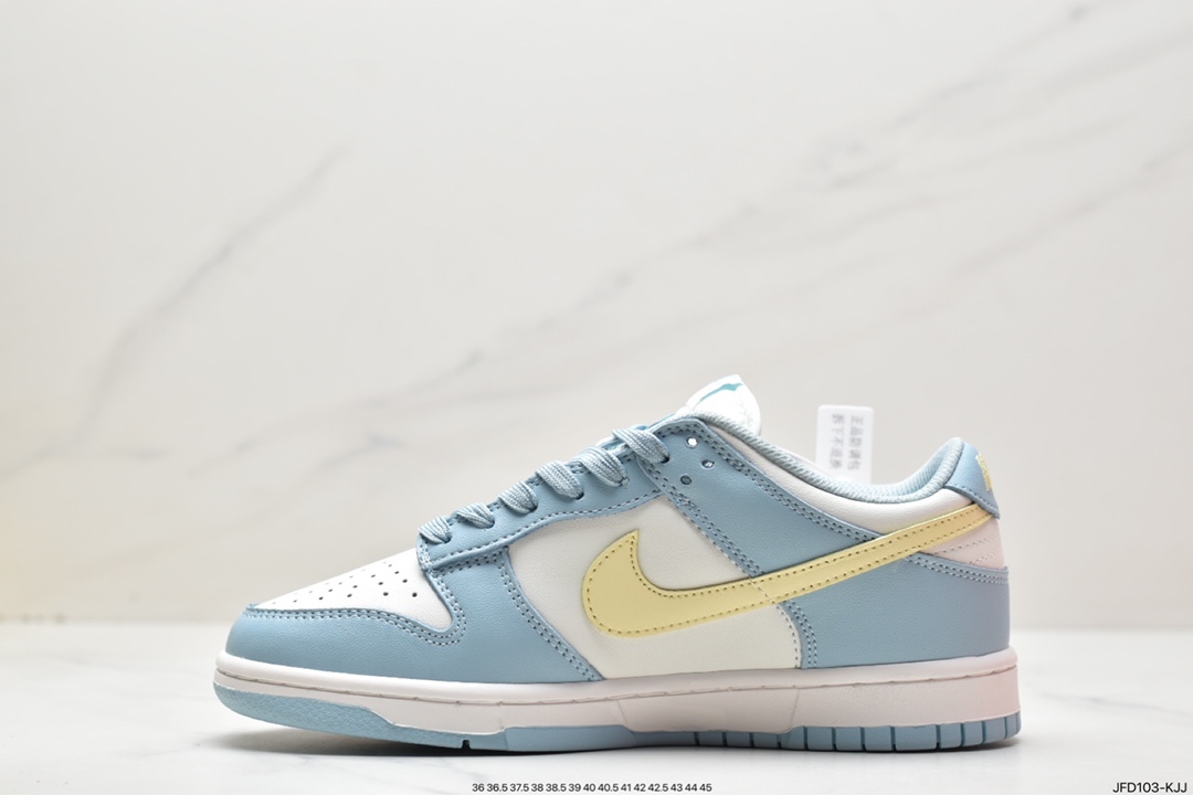 Nike Wmns SB Dunk Low ”Ocean Bliss Citron Tint” dunk series low to help DD1503-123