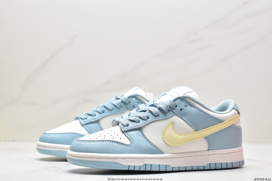 Nike Wmns SB Dunk Low ”Ocean Bliss Citron Tint” dunk series low to help DD1503-123