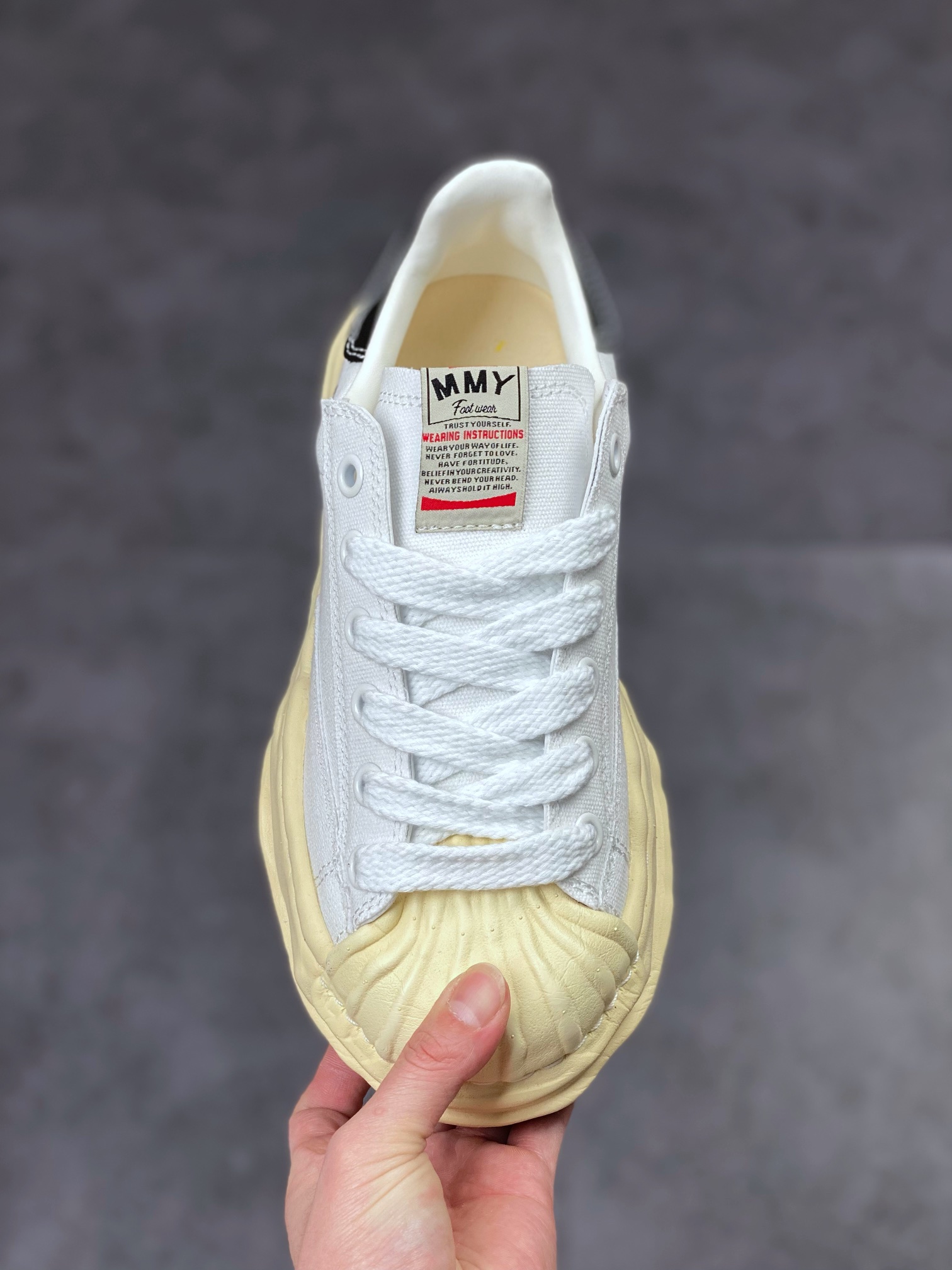 Guangdong Dachang produced Mihara Kangyu brand MMY/Maison MIHARA YASUHIRO Wayne Original Sole Leather Low Sneaker shell front page