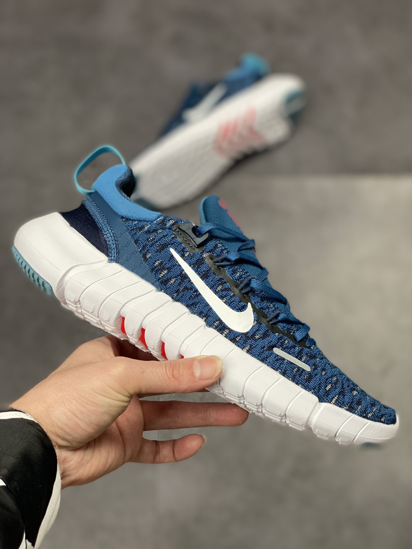 150 Nike Free RN 5.0 Next Nature 5.0赤足环保系列针织跑鞋 CZ1884-402