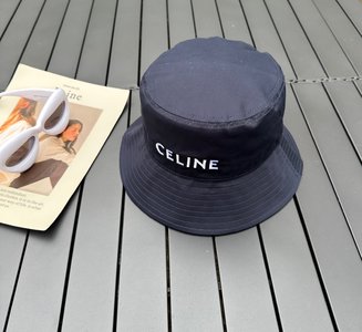 Best Quality Replica Celine Hats Bucket Hat Embroidery Summer Collection