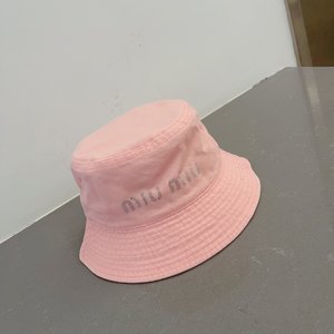 Knockoff Highest Quality MiuMiu Hats Bucket Hat