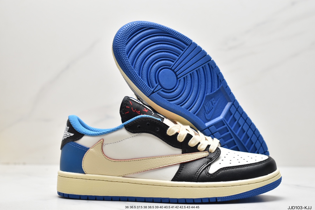 130 耐克 Nike Air Jordan 1 Low OG SP AJ1低帮 倒勾篮球鞋  DM7866-452