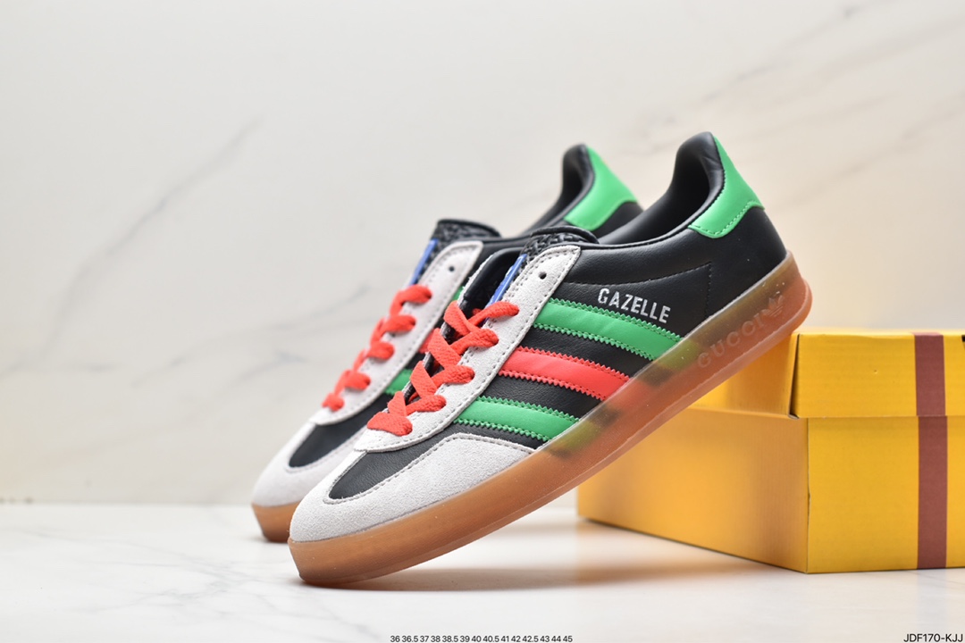 Heavy joint Adidas originals x Gucci Gazelle joint classic casual sneakers