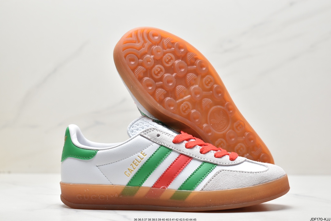 Heavy joint Adidas originals x Gucci Gazelle joint classic casual sneakers