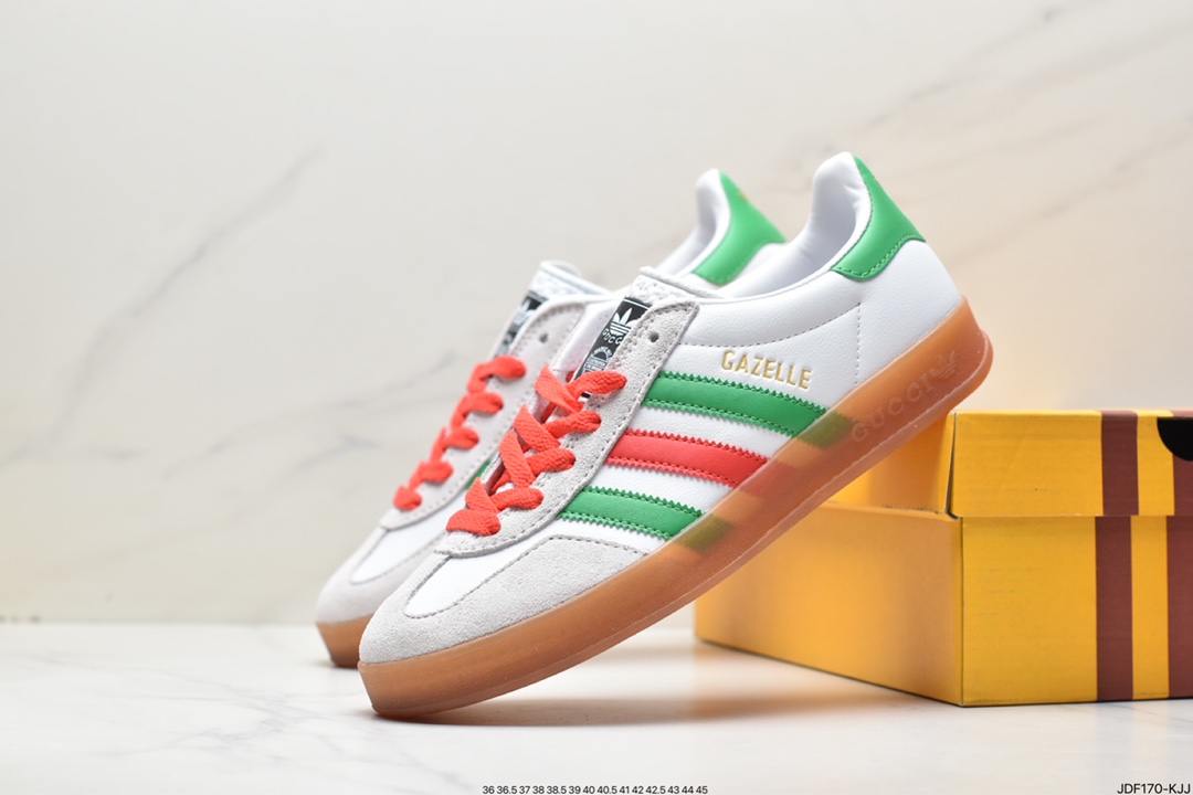 Heavy joint Adidas originals x Gucci Gazelle joint classic casual sneakers