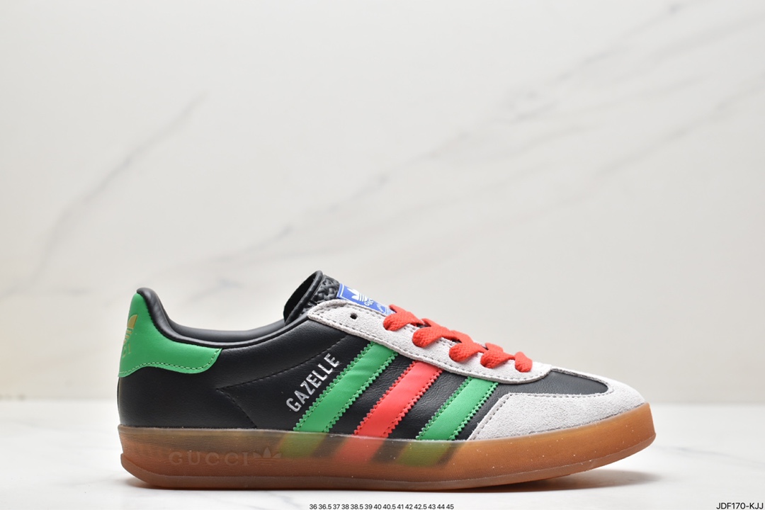 Heavy joint Adidas originals x Gucci Gazelle joint classic casual sneakers