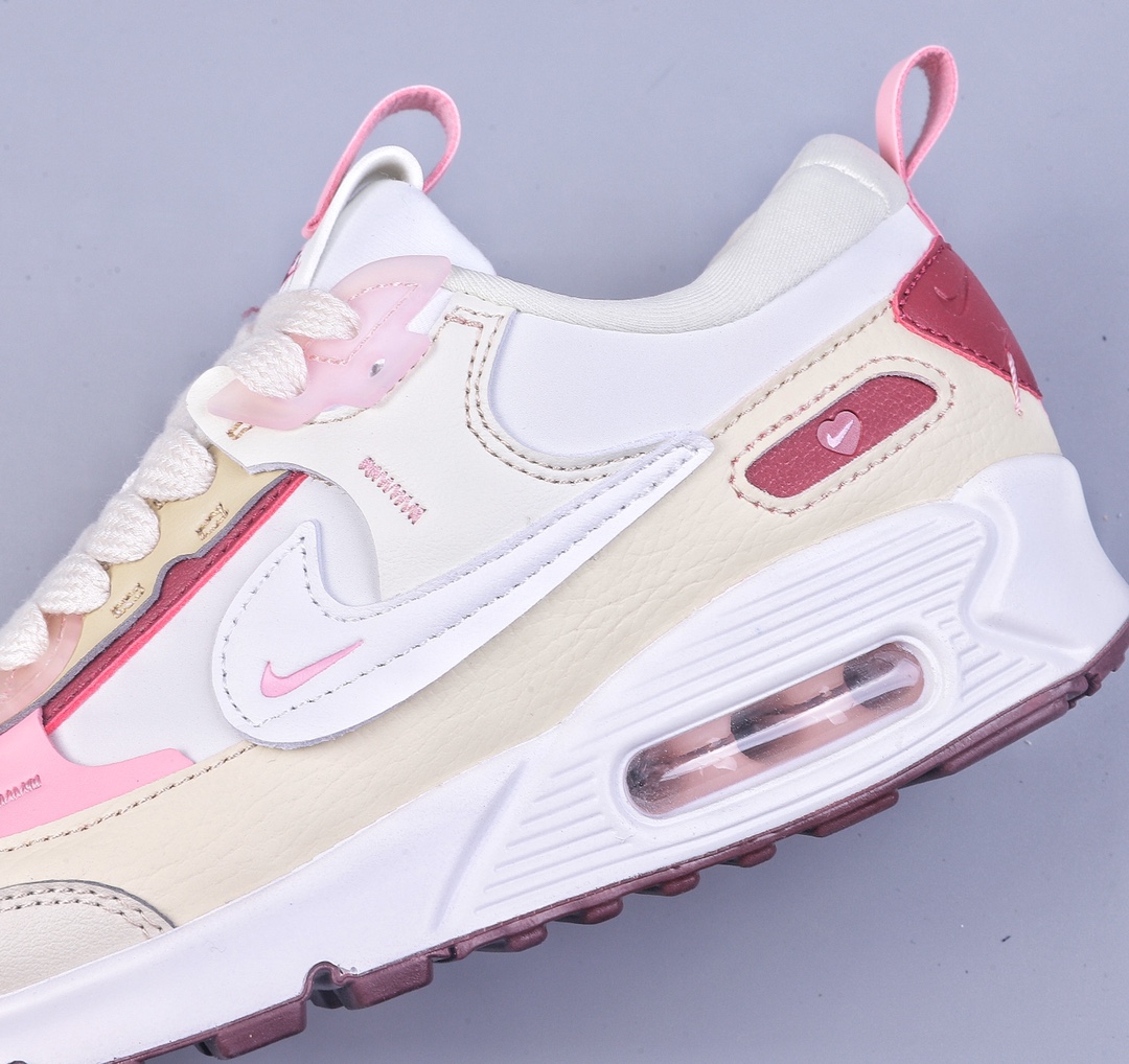 180 Nike Air Max 90 Futura 情人节女生限定版/复古小甜心 FD4615-111