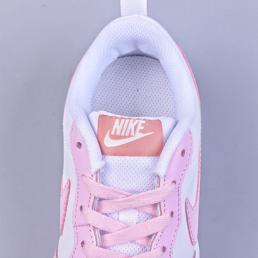 150 Nike Court Borough Low 2 白粉 独家全头层版本DQ0492-100