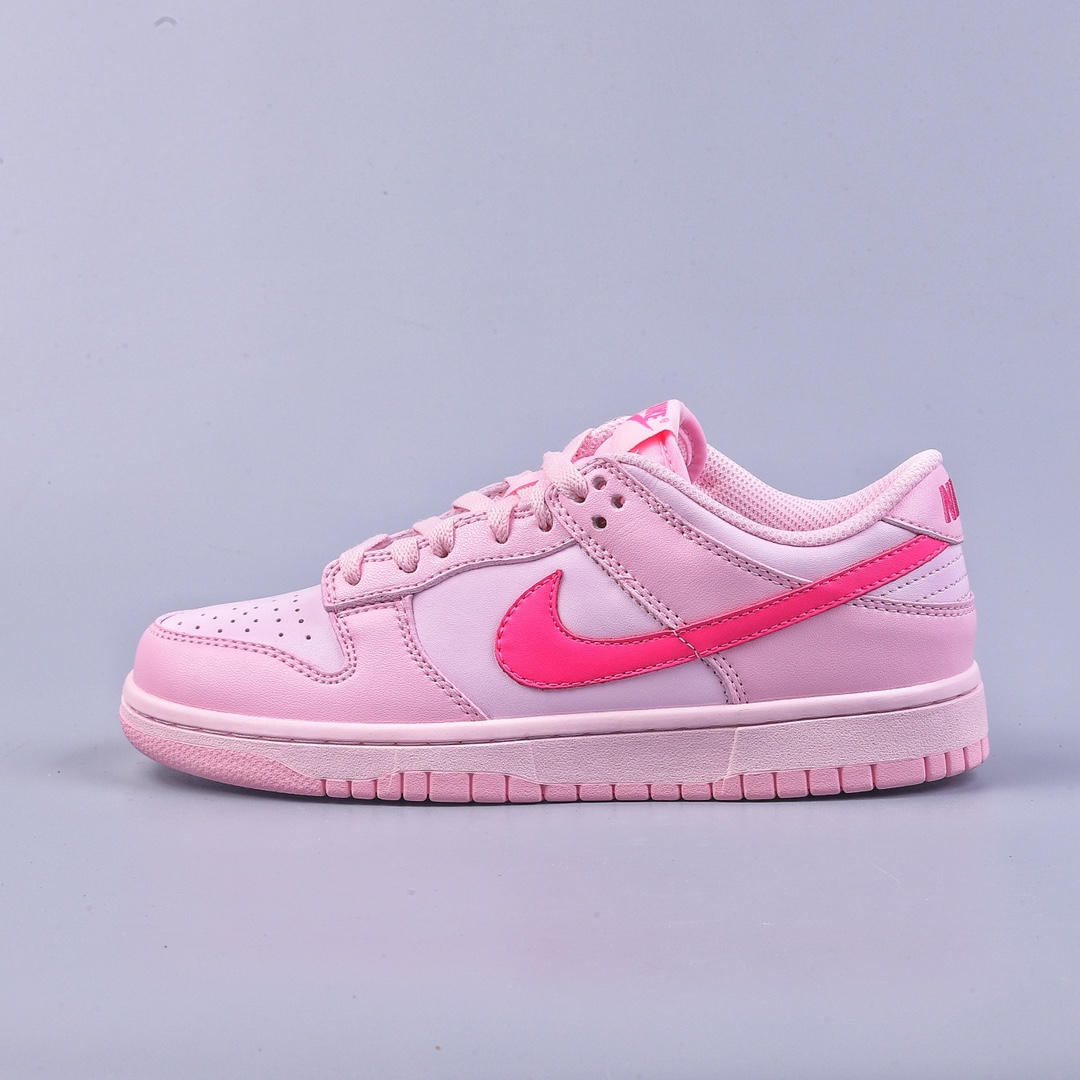 220 Nike Dunk Low 粉红 原盒原配工艺 原厂冲刀 超高清洁度 DH9756-600