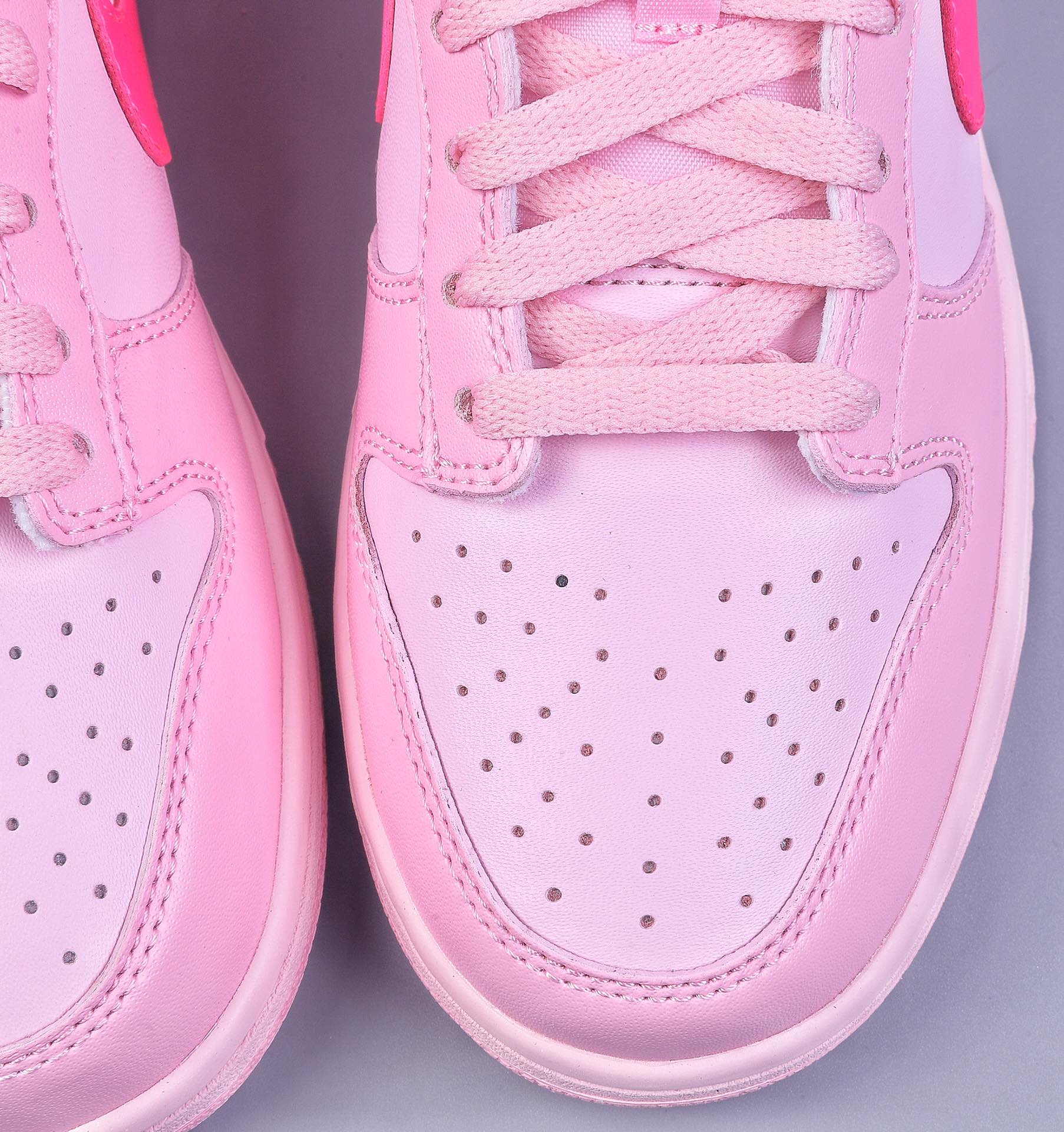 220 Nike Dunk Low 粉红 原盒原配工艺 原厂冲刀 超高清洁度 DH9756-600