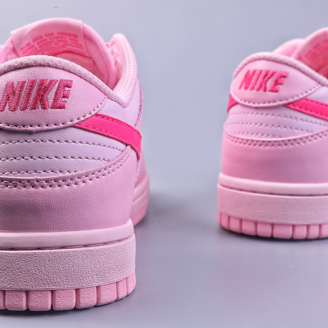 220 Nike Dunk Low 粉红 原盒原配工艺 原厂冲刀 超高清洁度 DH9756-600