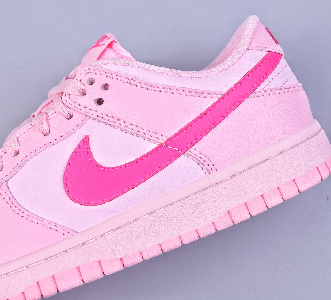 220 Nike Dunk Low 粉红 原盒原配工艺 原厂冲刀 超高清洁度 DH9756-600