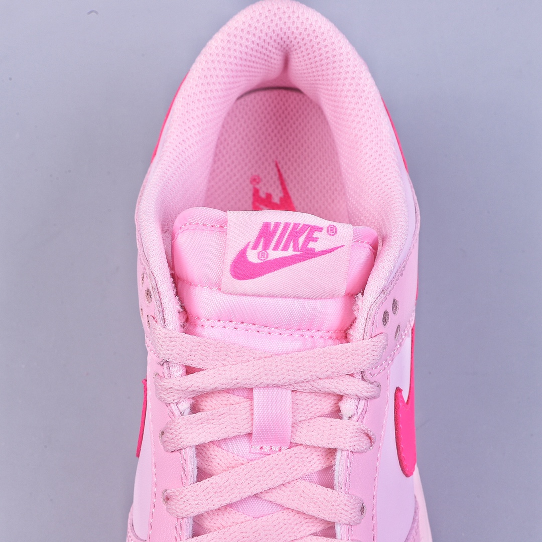 220 Nike Dunk Low 粉红 原盒原配工艺 原厂冲刀 超高清洁度 DH9756-600