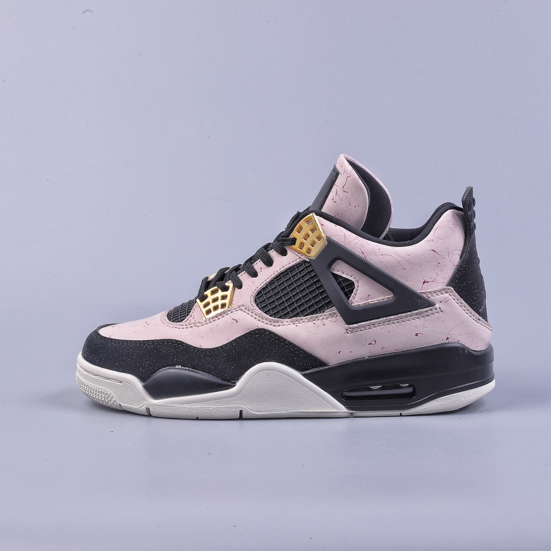 300 R Air Jordan 4 Silt Red 大理石花纹 黑粉 AQ9129-601