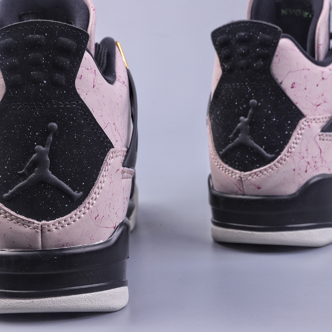 300 R Air Jordan 4 Silt Red 大理石花纹 黑粉 AQ9129-601