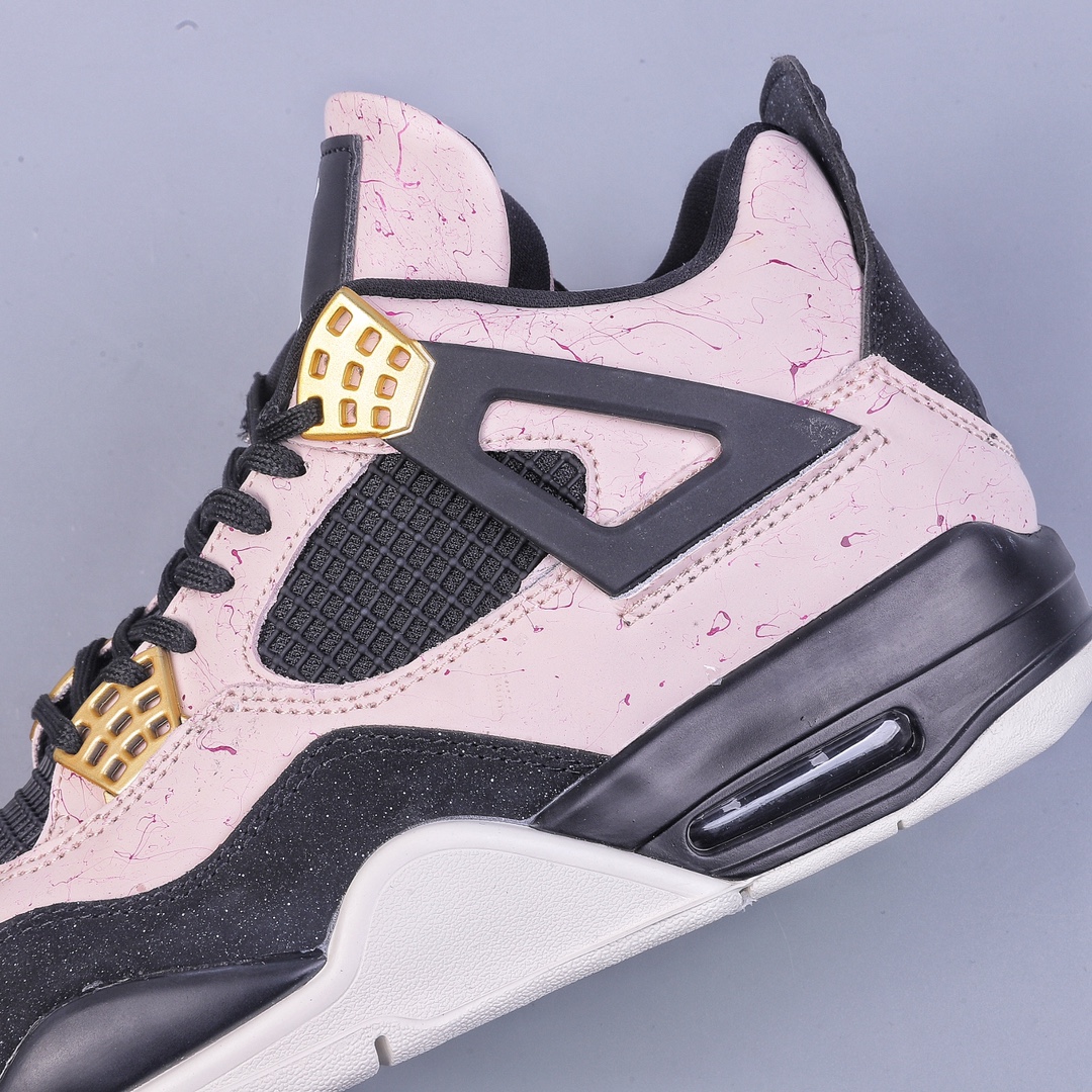 300 R Air Jordan 4 Silt Red 大理石花纹 黑粉 AQ9129-601