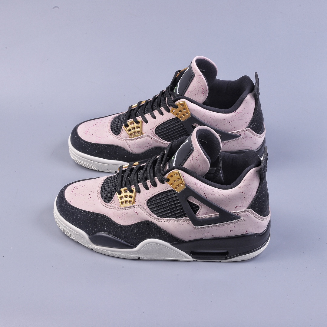 300 R Air Jordan 4 Silt Red 大理石花纹 黑粉 AQ9129-601