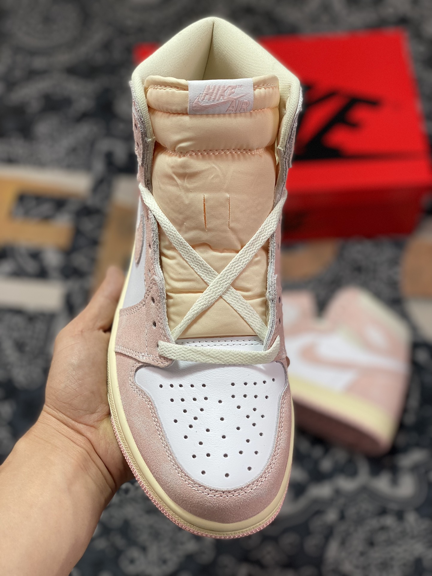 Air Jordan 1 High ”Washed Pink” powder white FD2596-600 produced by the original level factory-Top High Quatity Cheap Sneakers Fashion Clothing Clothes Bags handbags Shoes of all Brand wholesale With The best Quality And Beautiful Price from China Factory Chinese suppliers wholesaler seller Air Jordan 1 High ”Washed Pink” powder white FD2596-600 produced by the original level factory
