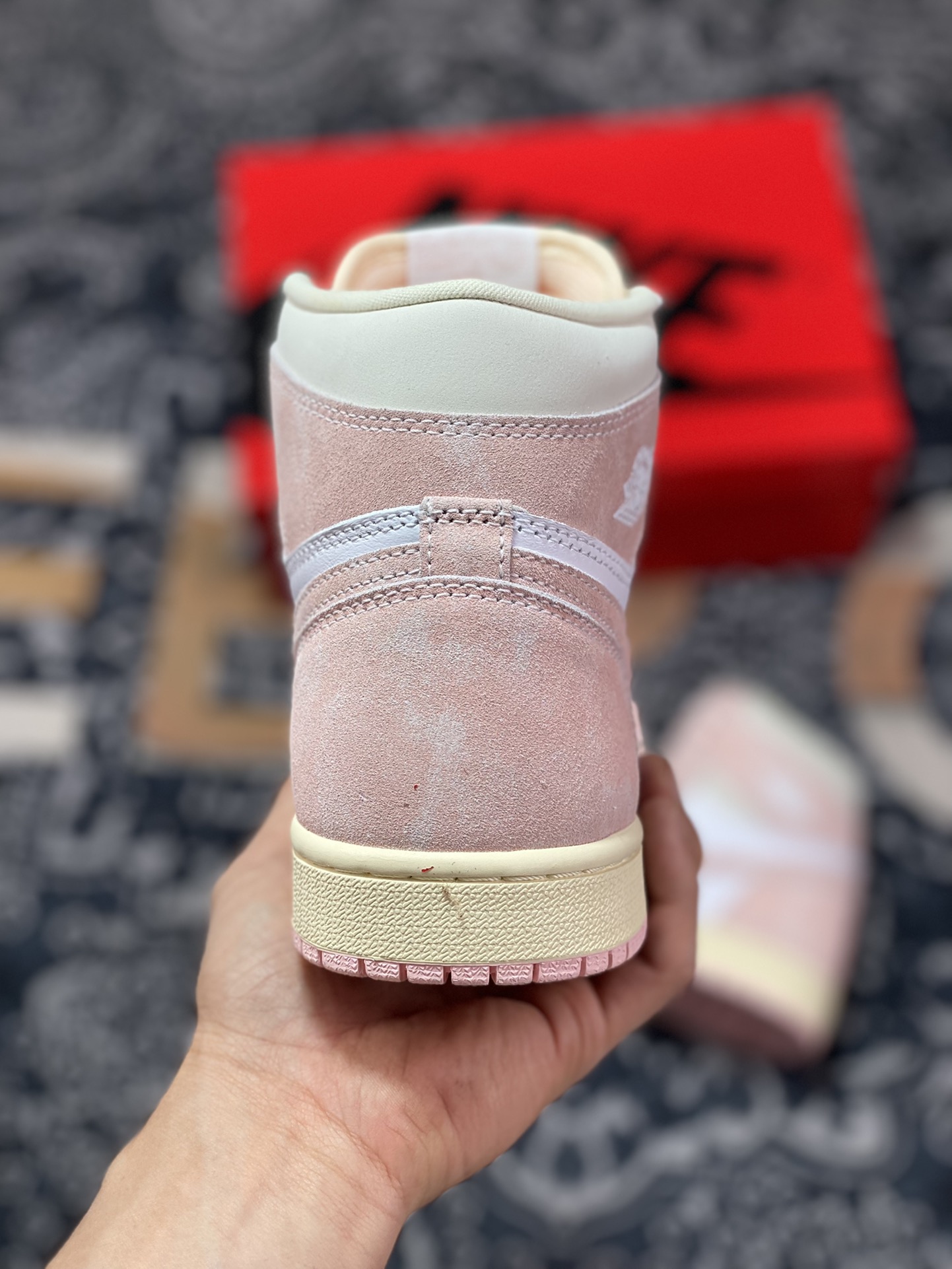 Air Jordan 1 High ”Washed Pink” powder white FD2596-600 produced by the original level factory-Top High Quatity Cheap Sneakers Fashion Clothing Clothes Bags handbags Shoes of all Brand wholesale With The best Quality And Beautiful Price from China Factory Chinese suppliers wholesaler seller Air Jordan 1 High ”Washed Pink” powder white FD2596-600 produced by the original level factory