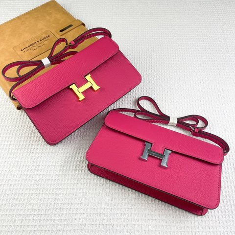 Hermes Crossbody & Shoulder Bags Shop Now Lychee Pattern Cowhide