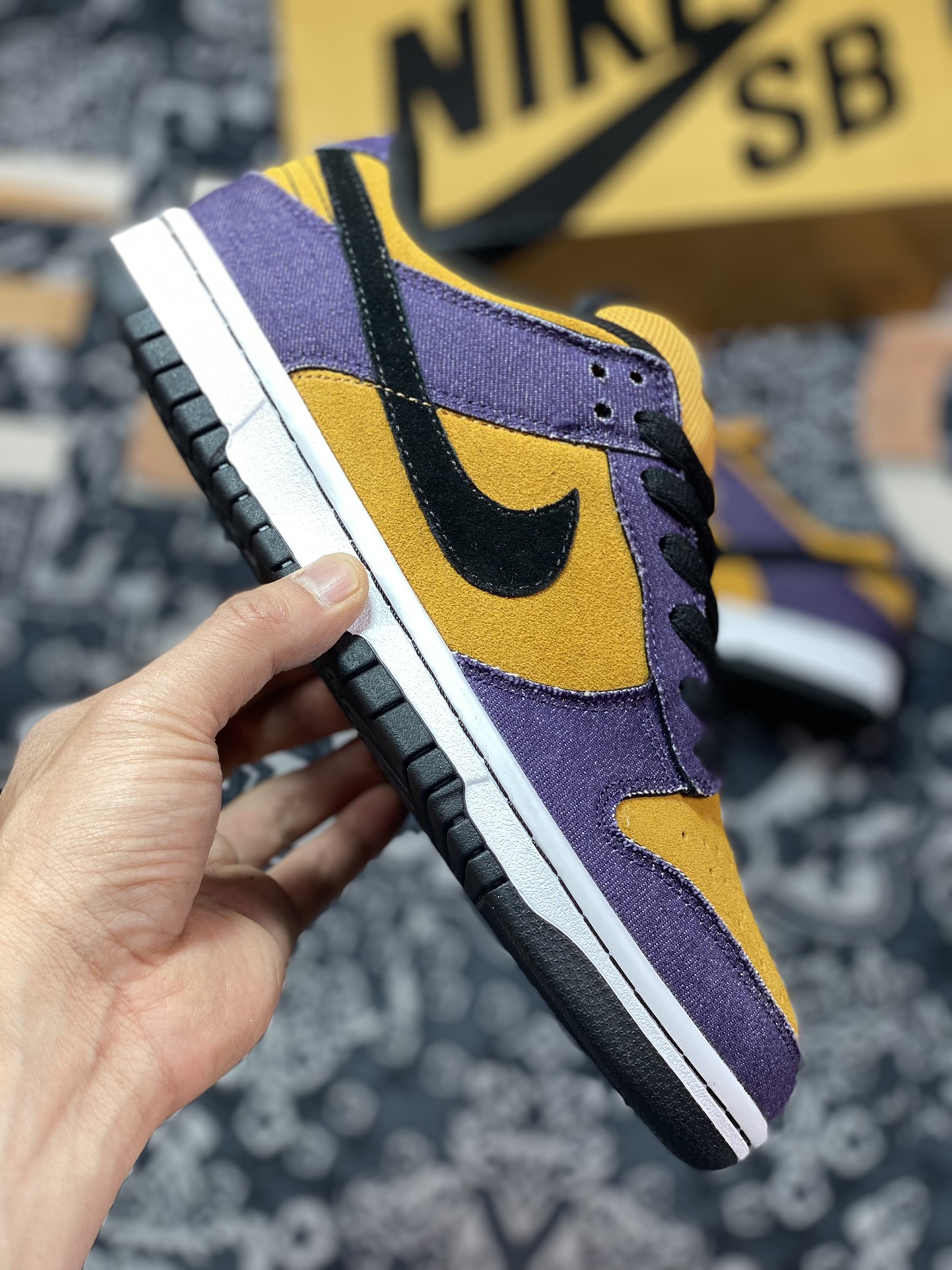 Nike SB Dunk Low Pro ”Goofy Boy” dunk series low top casual sports skateboard shoes ”wheat yellow black purple denim” 304292-751-Top High Quatity Cheap Sneakers Fashion Clothing Clothes Bags handbags Shoes of all Brand wholesale With The best Quality And Beautiful Price from China Factory Chinese suppliers wholesaler seller Nike SB Dunk Low Pro ”Goofy Boy” dunk series low top casual sports skateboard shoes ”wheat yellow black purple denim” 304292-751