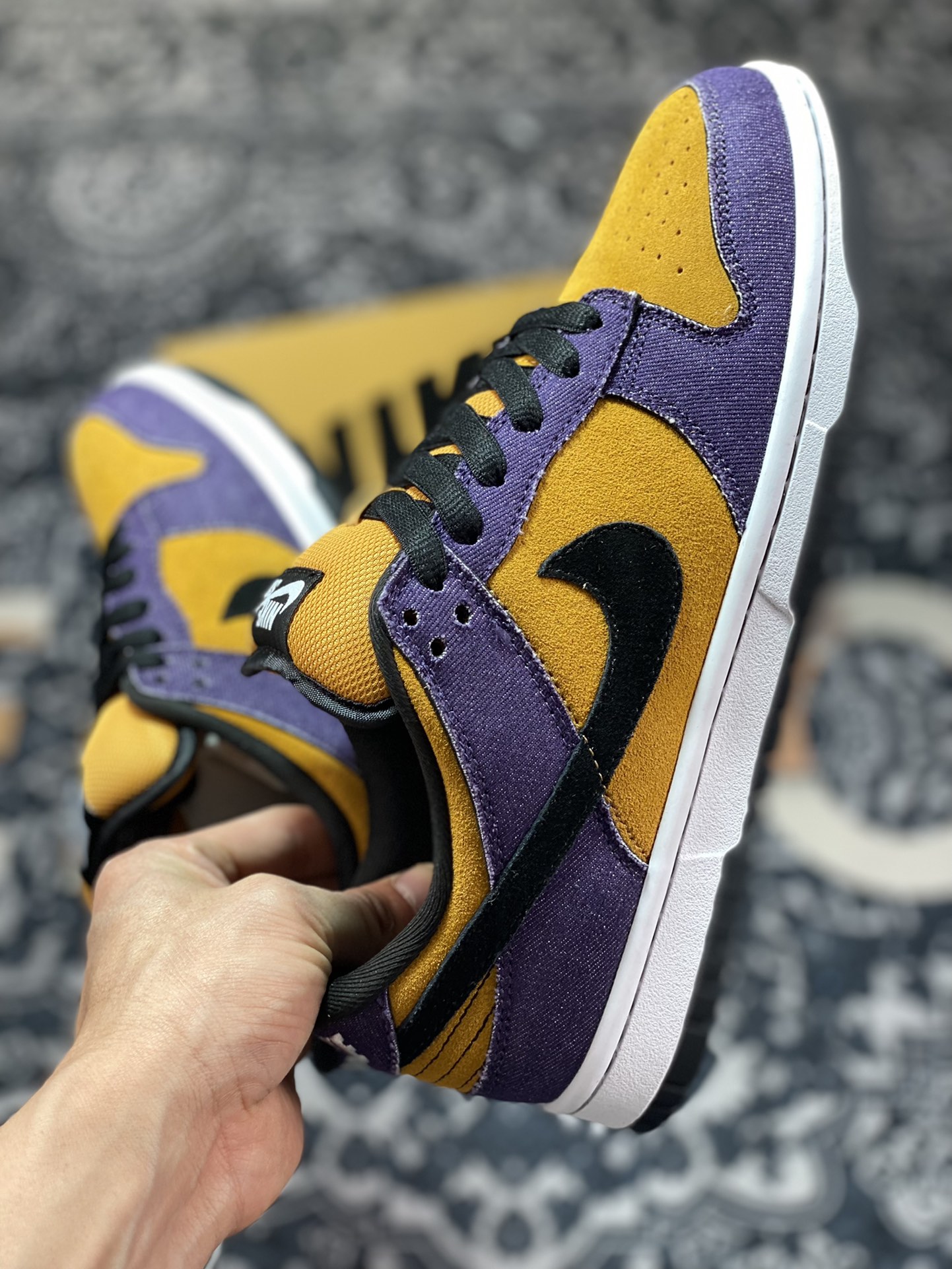 Nike SB Dunk Low Pro ”Goofy Boy” dunk series low top casual sports skateboard shoes ”wheat yellow black purple denim” 304292-751-Top High Quatity Cheap Sneakers Fashion Clothing Clothes Bags handbags Shoes of all Brand wholesale With The best Quality And Beautiful Price from China Factory Chinese suppliers wholesaler seller Nike SB Dunk Low Pro ”Goofy Boy” dunk series low top casual sports skateboard shoes ”wheat yellow black purple denim” 304292-751