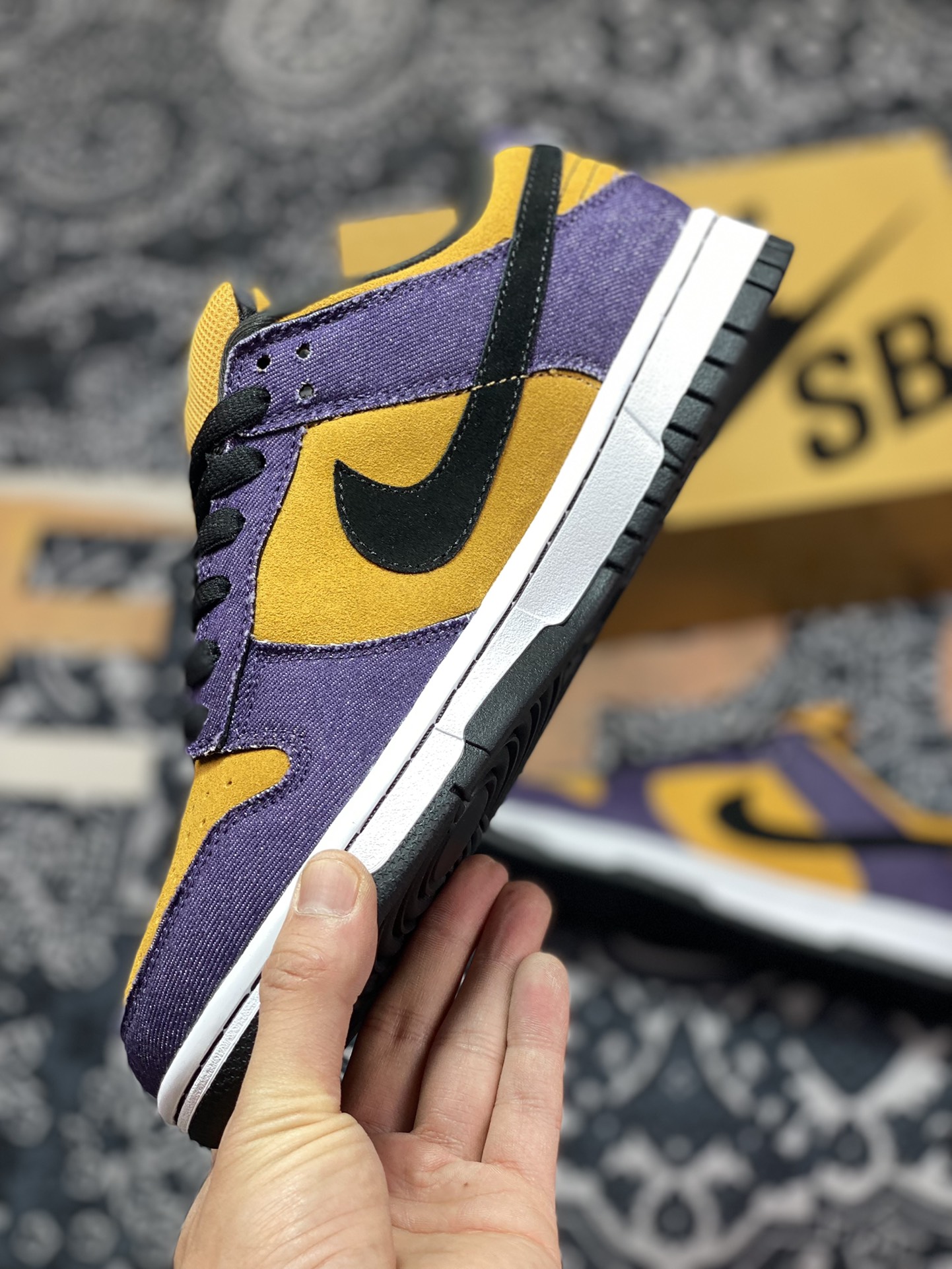 Nike SB Dunk Low Pro ”Goofy Boy” dunk series low top casual sports skateboard shoes ”wheat yellow black purple denim” 304292-751-Top High Quatity Cheap Sneakers Fashion Clothing Clothes Bags handbags Shoes of all Brand wholesale With The best Quality And Beautiful Price from China Factory Chinese suppliers wholesaler seller Nike SB Dunk Low Pro ”Goofy Boy” dunk series low top casual sports skateboard shoes ”wheat yellow black purple denim” 304292-751