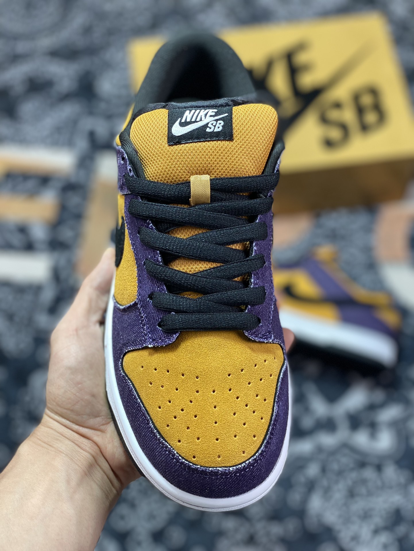 Nike SB Dunk Low Pro ”Goofy Boy” dunk series low top casual sports skateboard shoes ”wheat yellow black purple denim” 304292-751-Top High Quatity Cheap Sneakers Fashion Clothing Clothes Bags handbags Shoes of all Brand wholesale With The best Quality And Beautiful Price from China Factory Chinese suppliers wholesaler seller Nike SB Dunk Low Pro ”Goofy Boy” dunk series low top casual sports skateboard shoes ”wheat yellow black purple denim” 304292-751