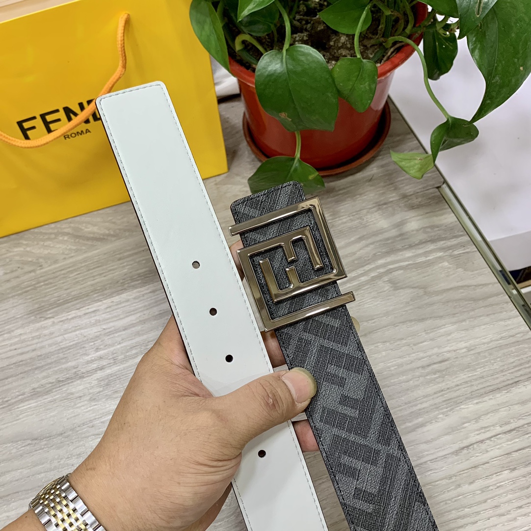 FENDI芬迪专柜同款宽4.0CM双