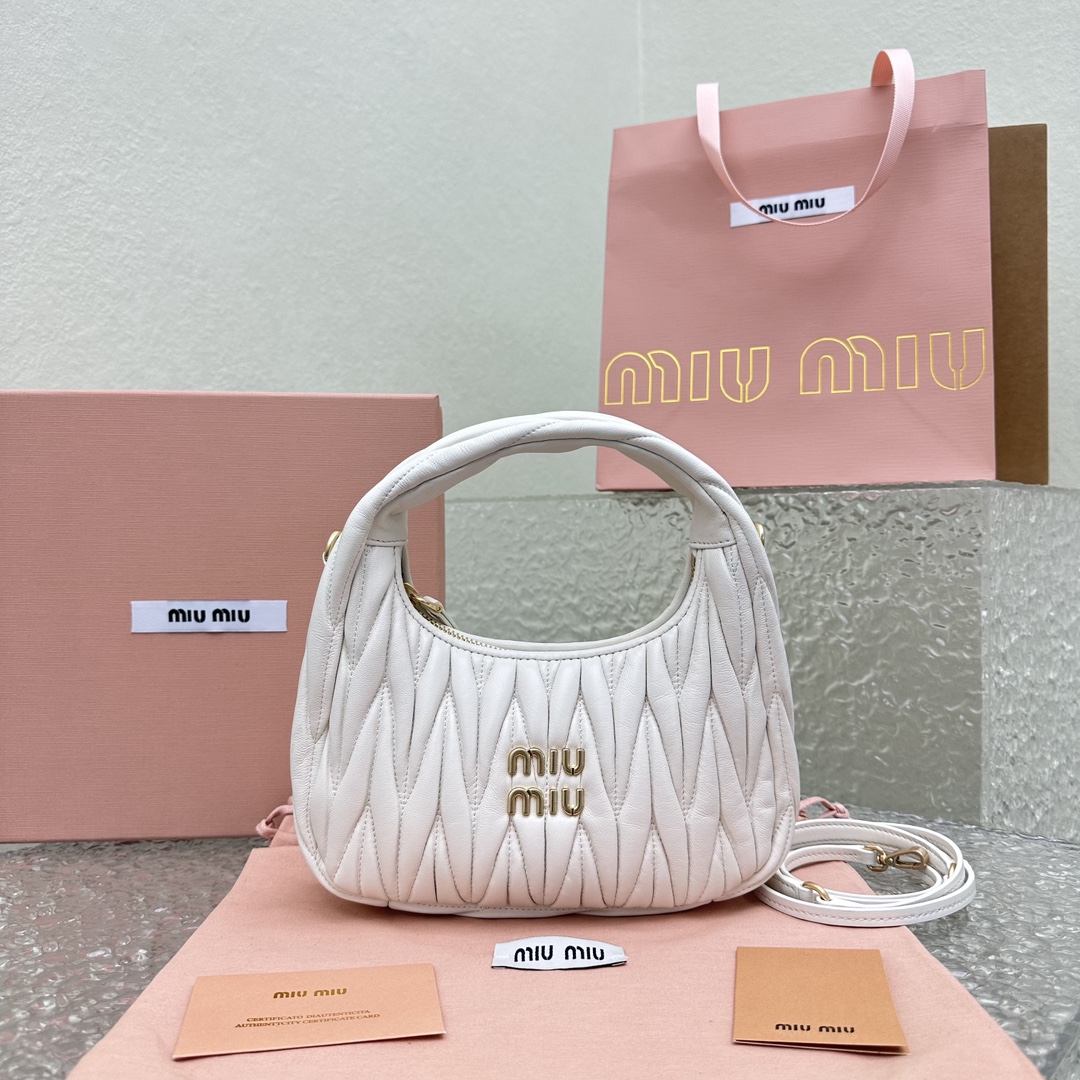 MiuMiu Borsette Borse Crossbody & Borse a Tracolla Outlet di vendita online
 Bianco Vintage