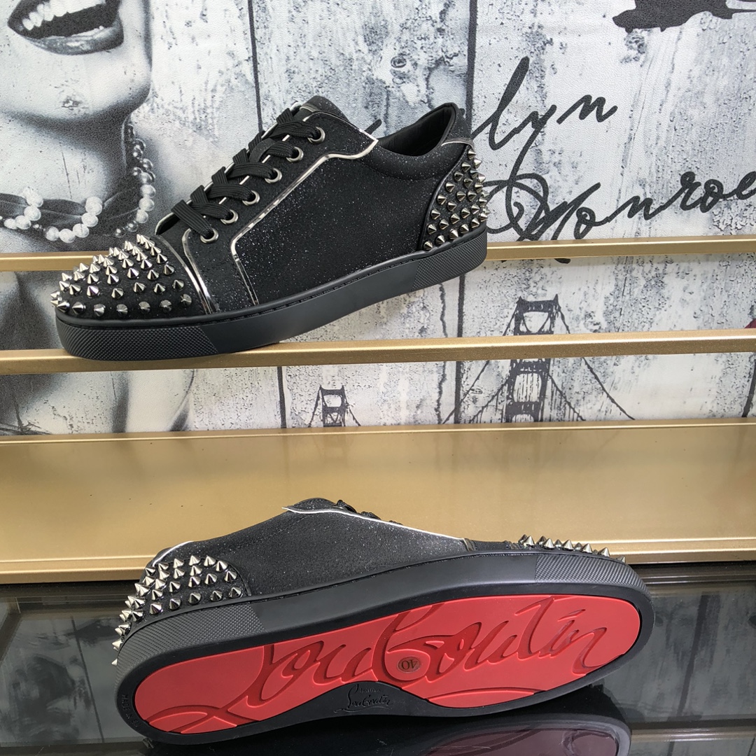 250christian louboutin(CL) Estilo completo , zapatos de tabla casuales Modelos calientes exclusivos 