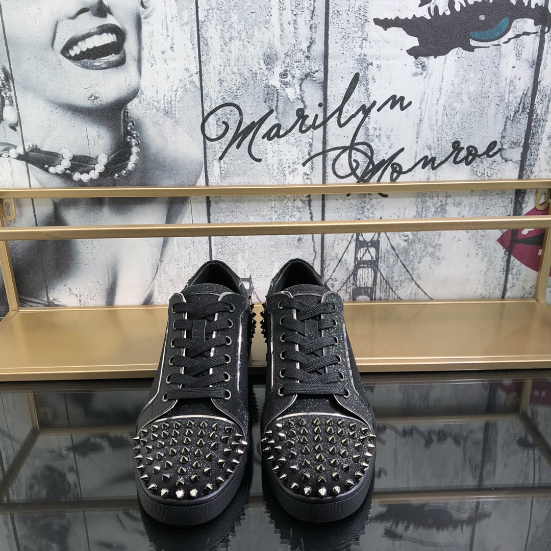 250christian louboutin(CL) Estilo completo , zapatos de tabla casuales Modelos calientes exclusivos 