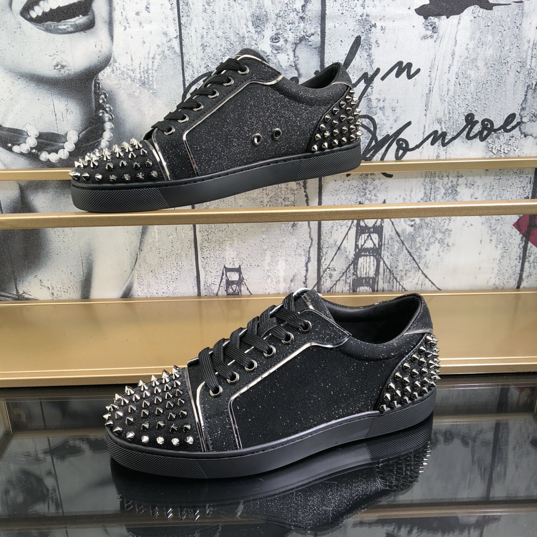 250christian louboutin(CL) Estilo completo , zapatos de tabla casuales Modelos calientes exclusivos 