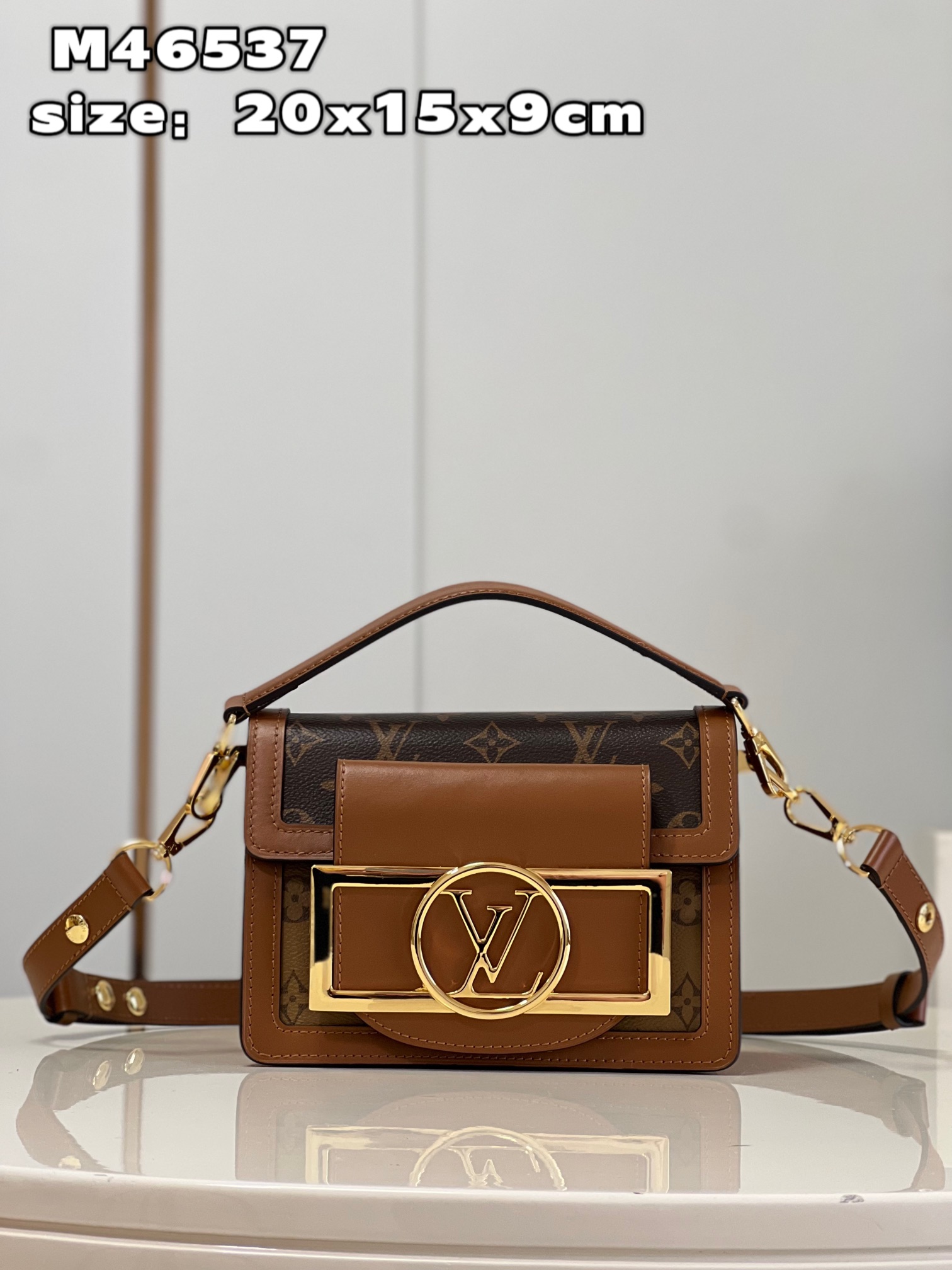 Louis Vuitton LV Dauphine Bags Handbags Circle Mini M46537