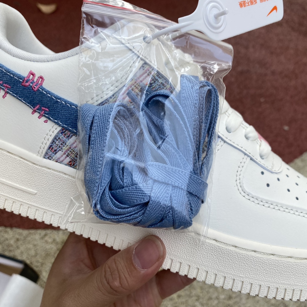 AF1牛仔小香风low尺码35.5-