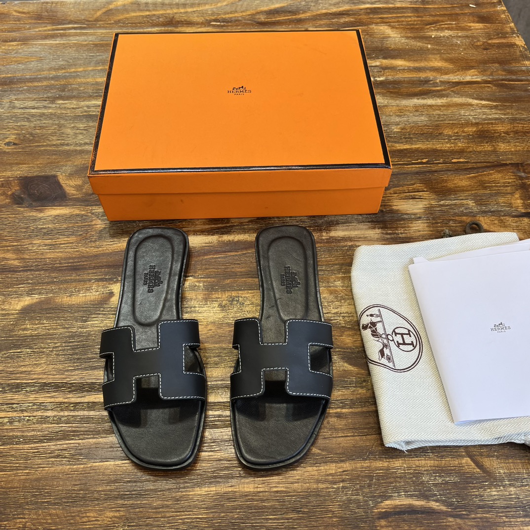 Hermès H拖2023新色 中底全包 全新改版（Hermès） 包装升级 版型做工材料升级