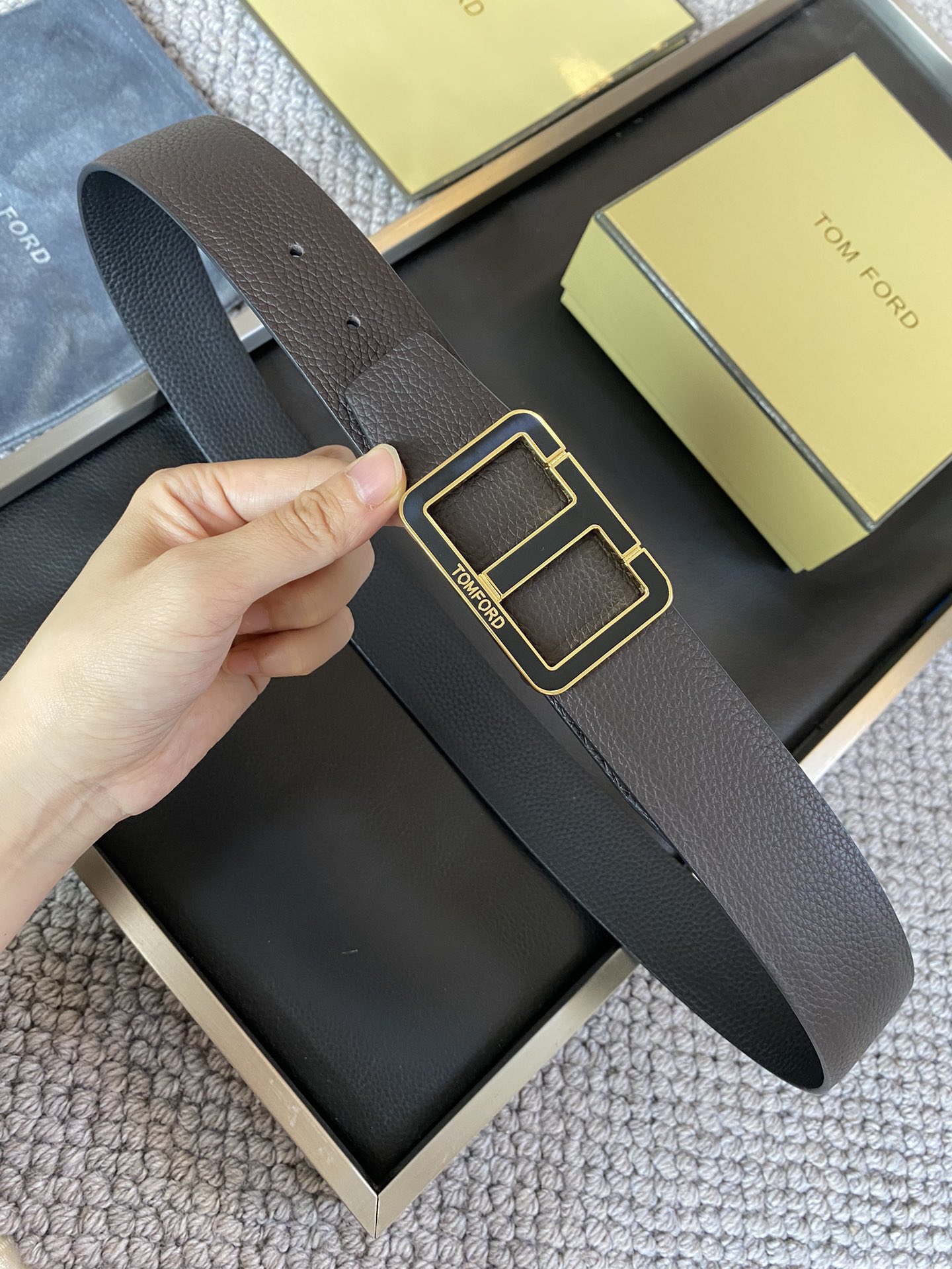 TOMFORD汤姆福特新品高端双面小